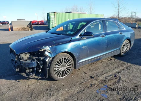 2017 Lincoln Mkz Hybrid Reserve z USA, uszkodzony, nr VIN 3LN6L5MU0HR654497